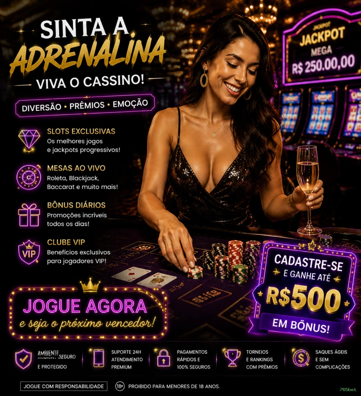 Slots com prêmios 765bet